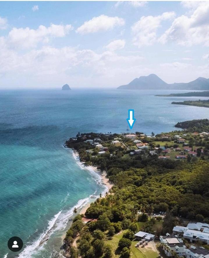 Appartement A Anse Mabouya En Rez De Jardin Avec Piscine A Proximite Des Plages 圣吕斯 外观 照片